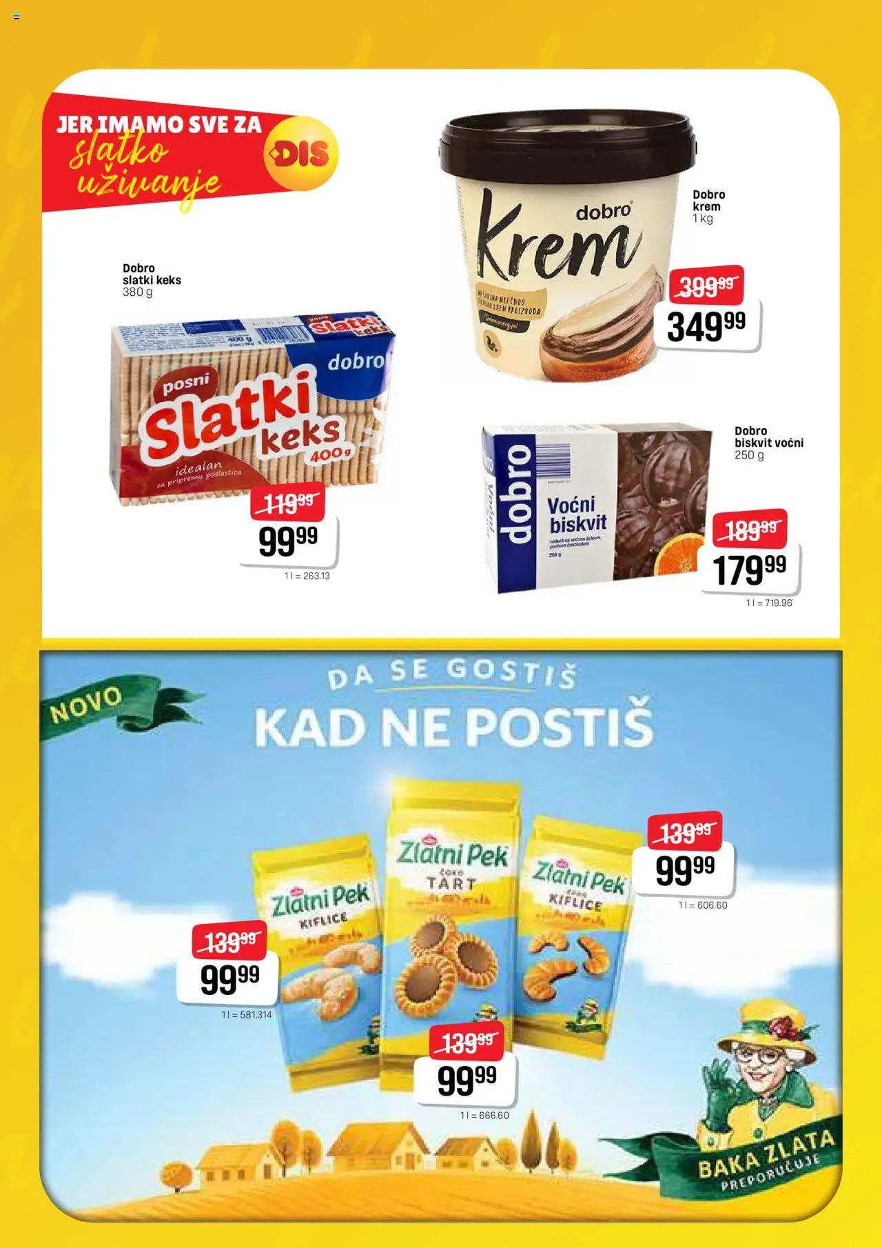 DIS katalog - važi od 15.08.2025 | Strana: 6 | Proizvode: Keks