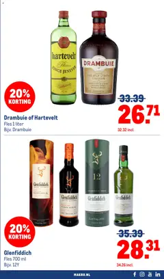 Makro - Folder - Voorbeeld van een folder van Makro, geldig van 22.10.2025 | Pagina: 47 | Producten: Bourbon, Fles, Whisky