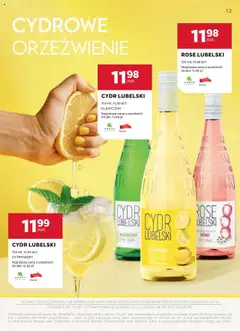 Stokrotka Gazetka - Oferta alkoholowa od 17.06.2025 | Strona: 12 | Produkty: Stokrotka, Cydr, Alkohol