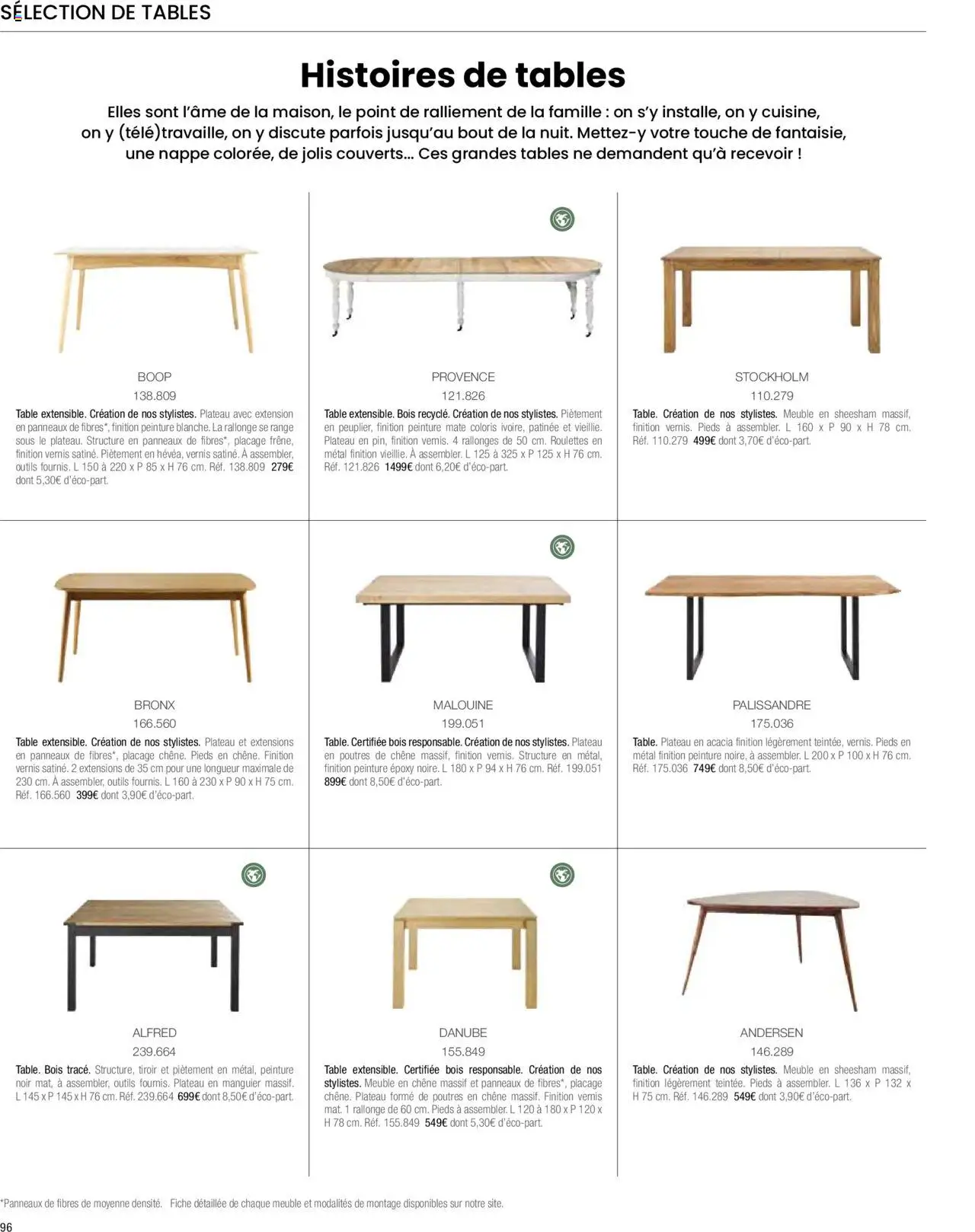 {H1} | Page: 98 | Produits: Plateau, Table, Nappe