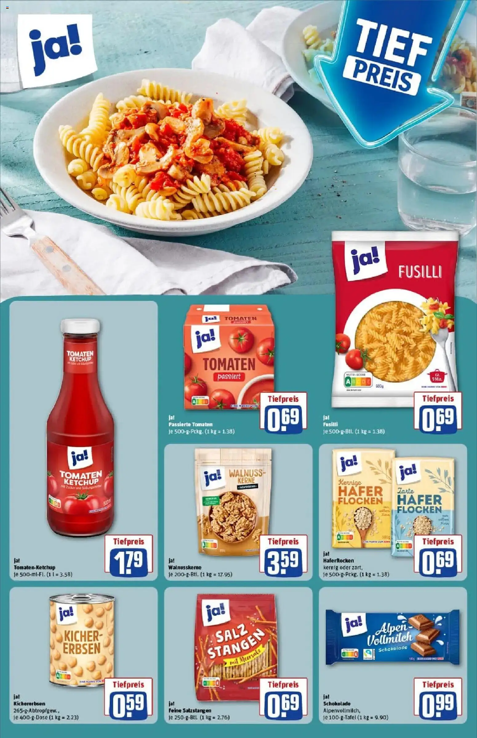 Rewe prospekt Chemnitz	 – gültig ab 11.01.2026 | Seite: 22 | Produkte: Schokolade, Tomaten, Pasta, Ketchup