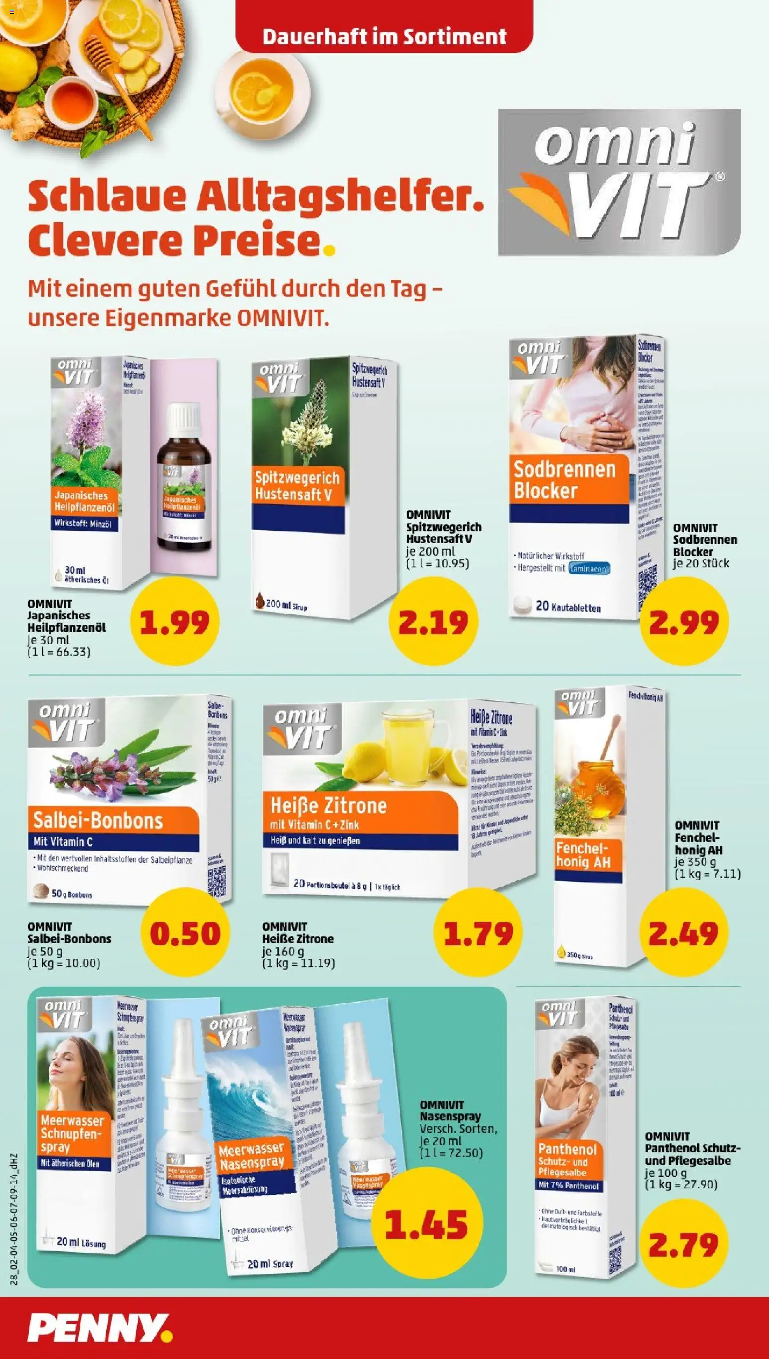 Penny - Baden-Württemberg – gültig ab 03.11.2025 | Seite: 30 | Produkte: Sirup, Zitrone