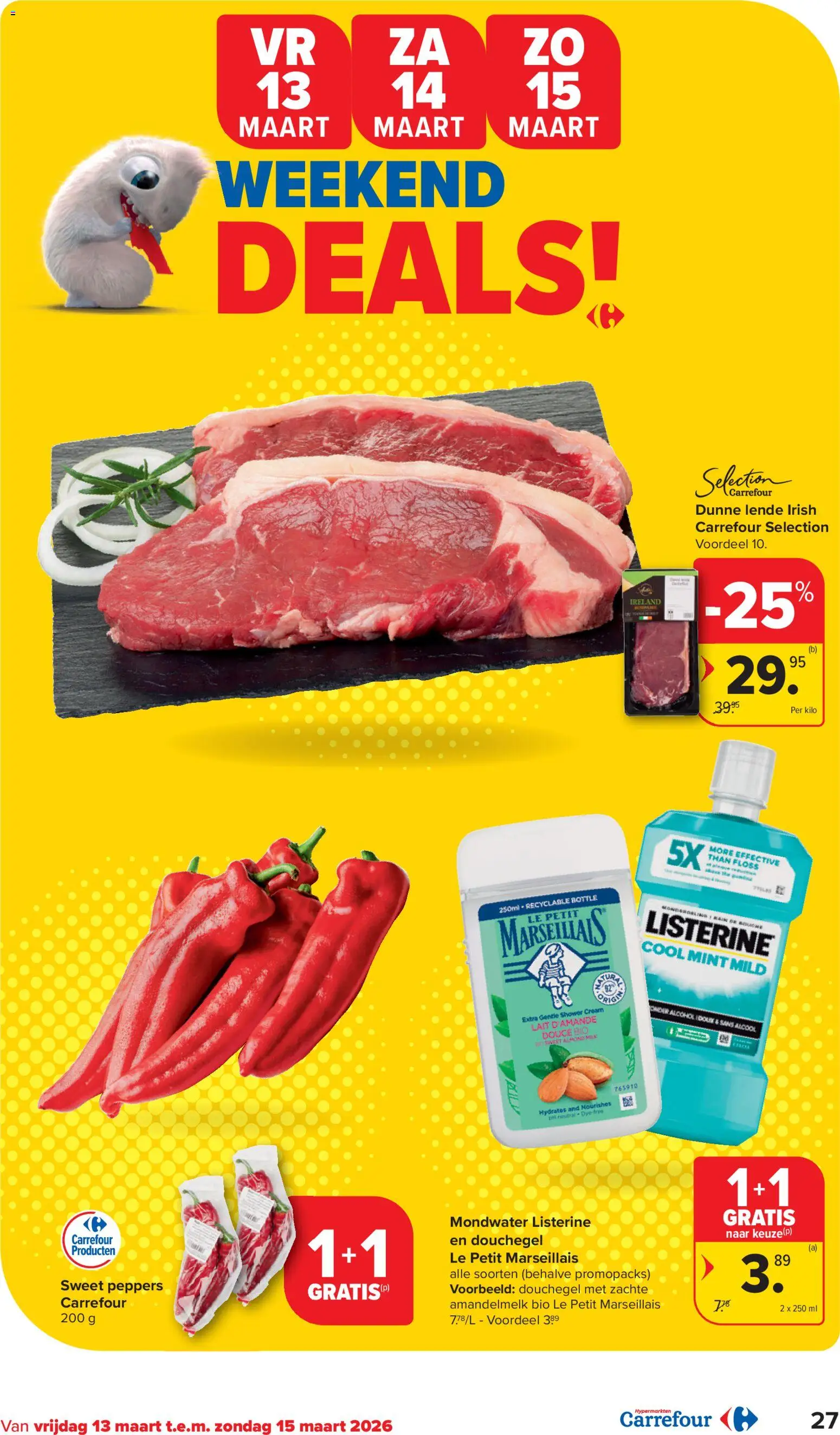 {H1} | Pagina: 27 | Producten: Douchegel, Mondwater