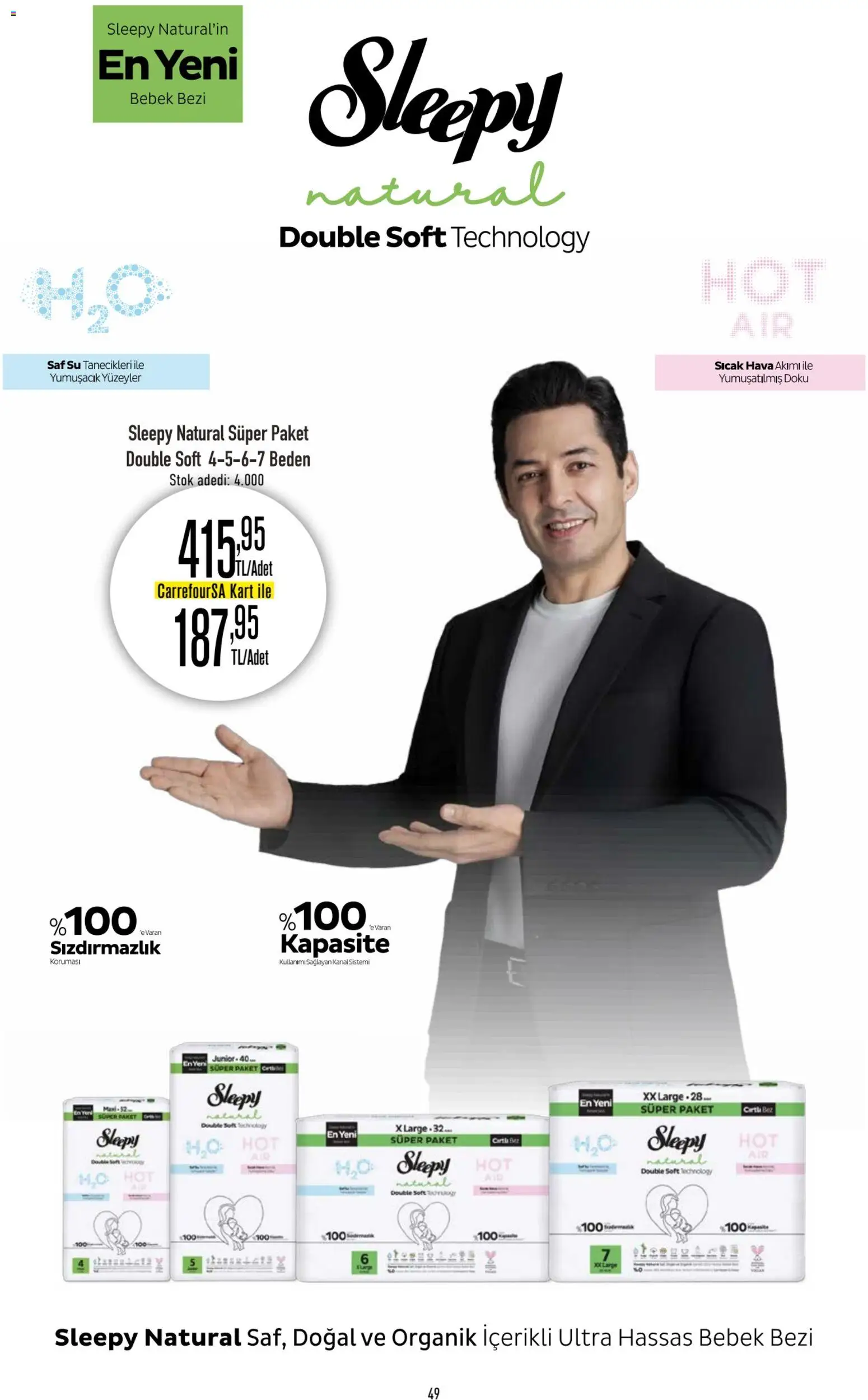 CarrefourSA Katalog - 09.03.2026 tarihinden itibaren geçerlidir | Sayfa: 49 | Ürünler: Su