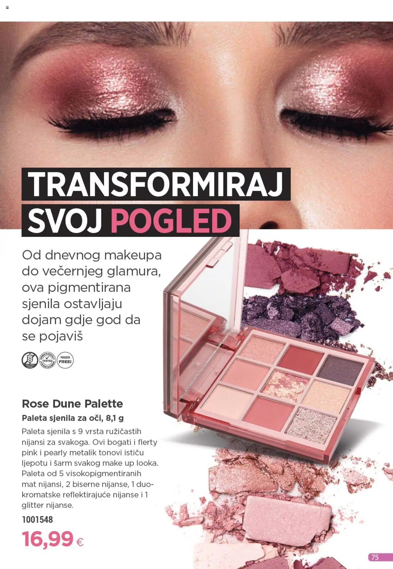 Farmasi katalog | vrijedi od 01.10.2025 | Stranica: 75 | Proizvodi: Paleta