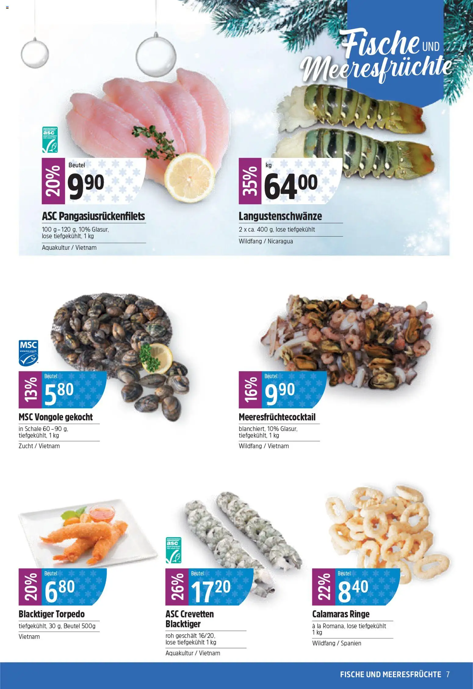 TopCC Aktionen – gültig ab 15.12.2025 | Seite: 7 | Produkte: Meeresfrüchte