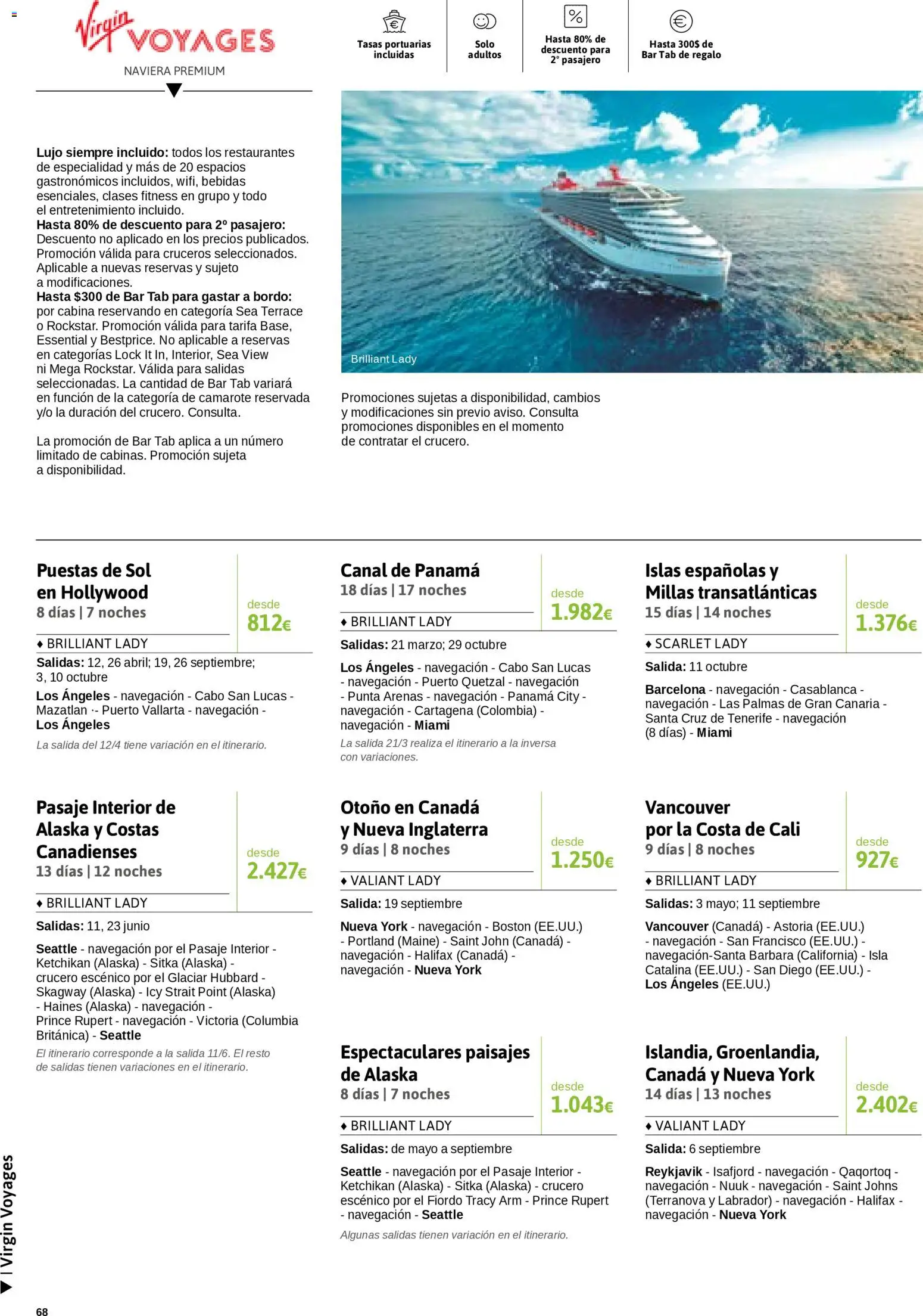 Viajes El Corte Inglés Semana del Crucero │ válido desde el 07.01.2026 | Página: 69 | Productos: Navegación
