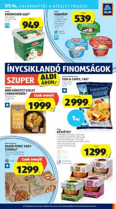 Aldi akciós ujság - amely érvényes a következő dátumtól: 11.09.2025 | Oldal: 29