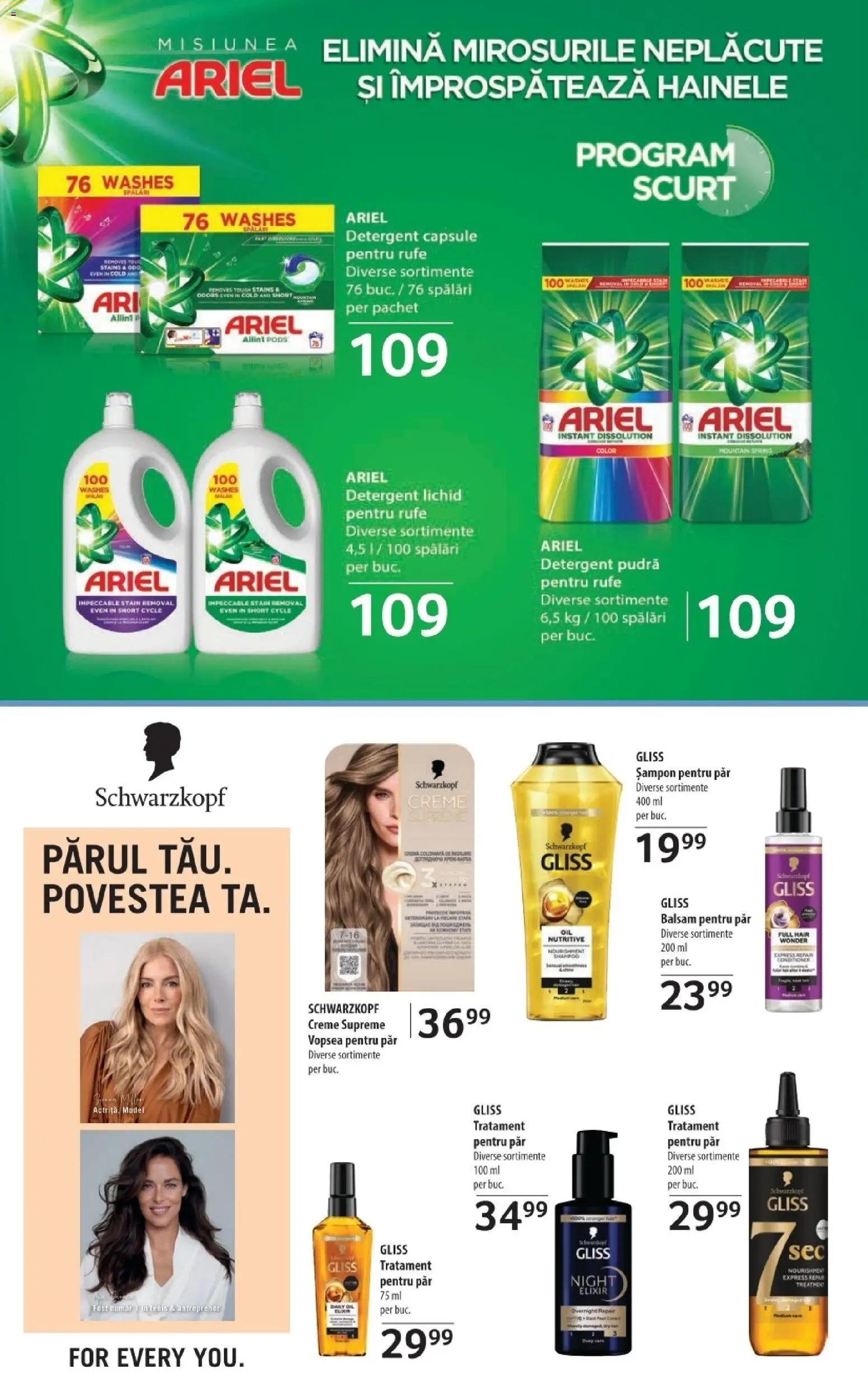 Noul catalog Selgros – valabil de la 20.03.2026 | Pagină: 24 | Produse: Vopsea, Pudră, Șampon, Balsam