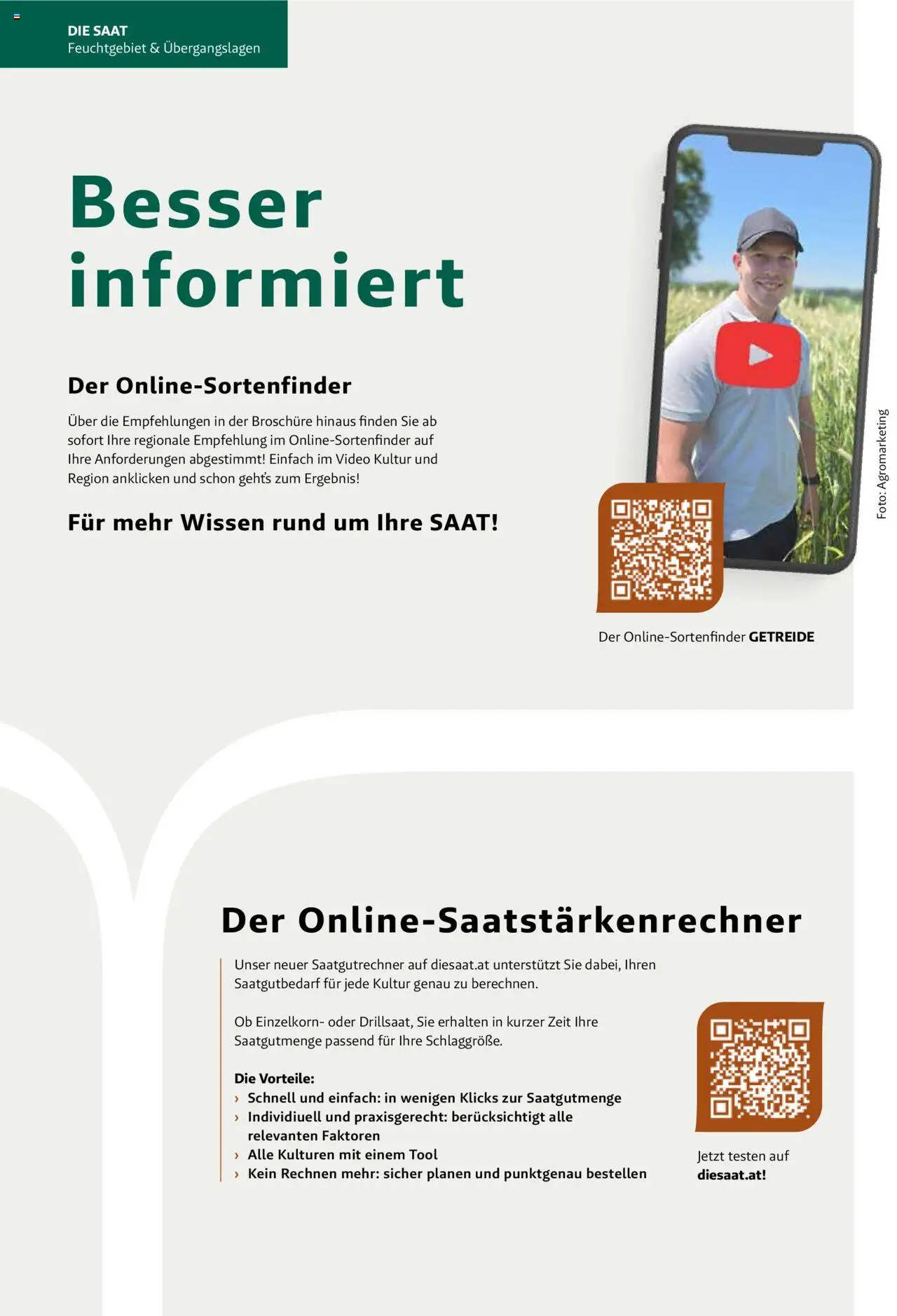 Lagerhaus Saatzeitung Herbst Feuchtgebiet gültig ab 01.09.2025 | Seite: 2 | Produkte: Getreide, Video