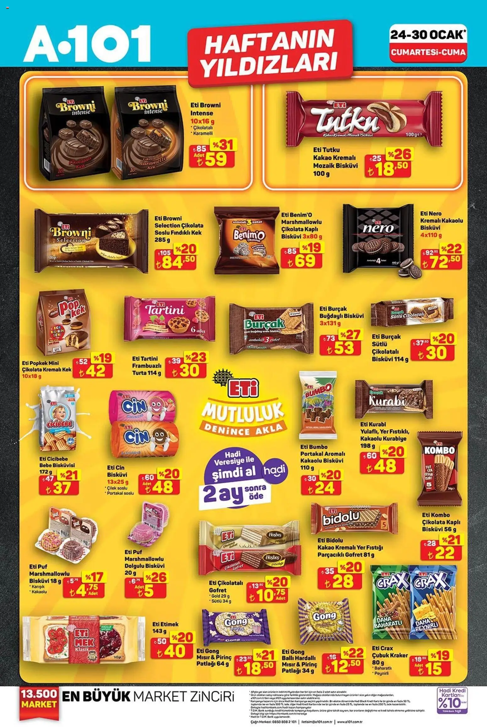 A101 Katalog - 24.01.2026 tarihinden itibaren geçerlidir | Sayfa: 2 | Ürünler: Peynir, Çilek, Yer fıstığı, Bisküvi