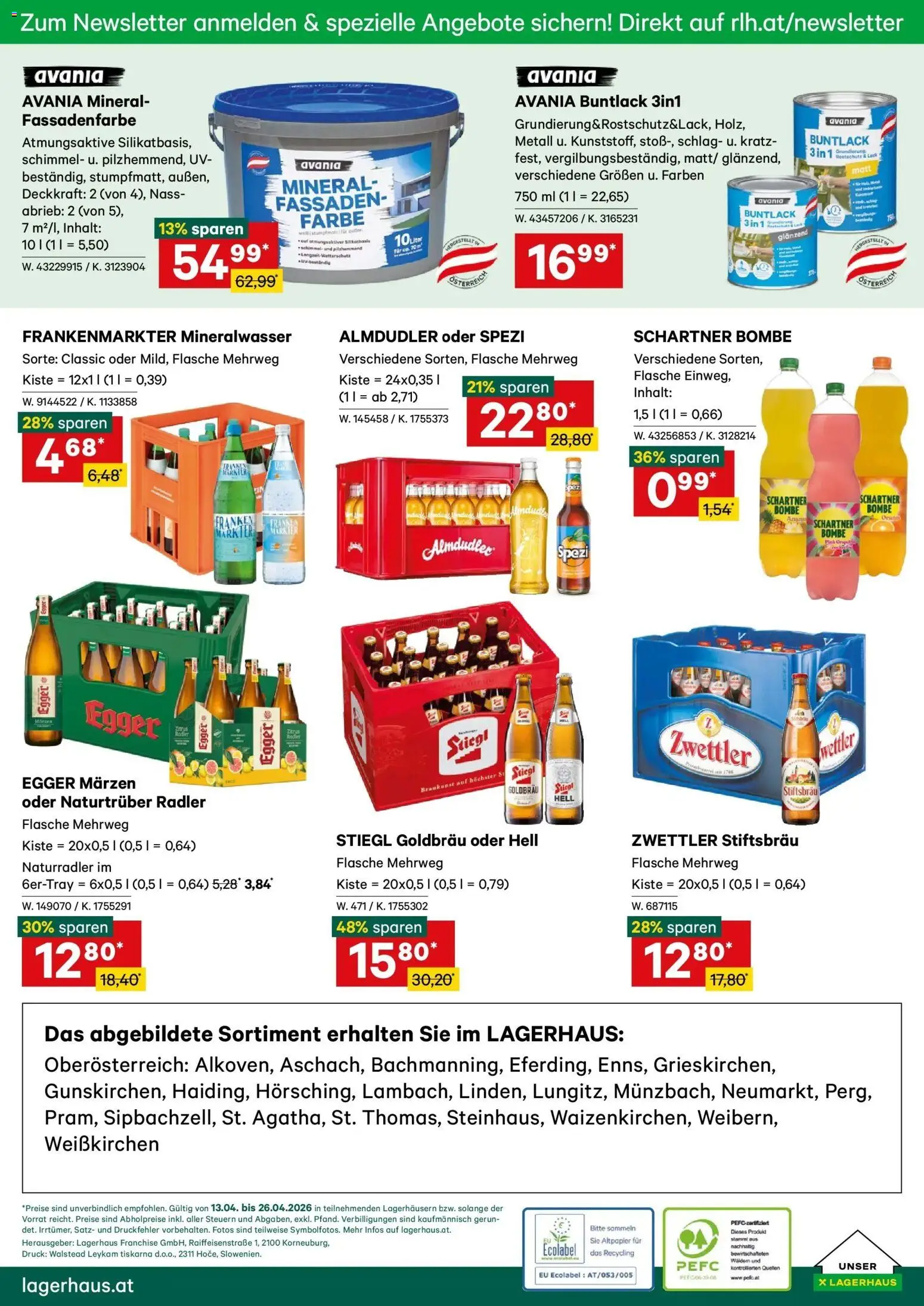 Lagerhaus Wochen Angebote gültig ab 13.04.2026 | Seite: 6