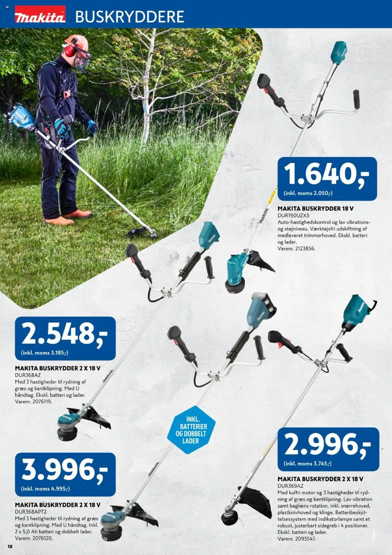 Davidsen Tilbudsavis gyldig fra 08.04.2025 | Side: 18 | Produkter: Batterier, Batteri
