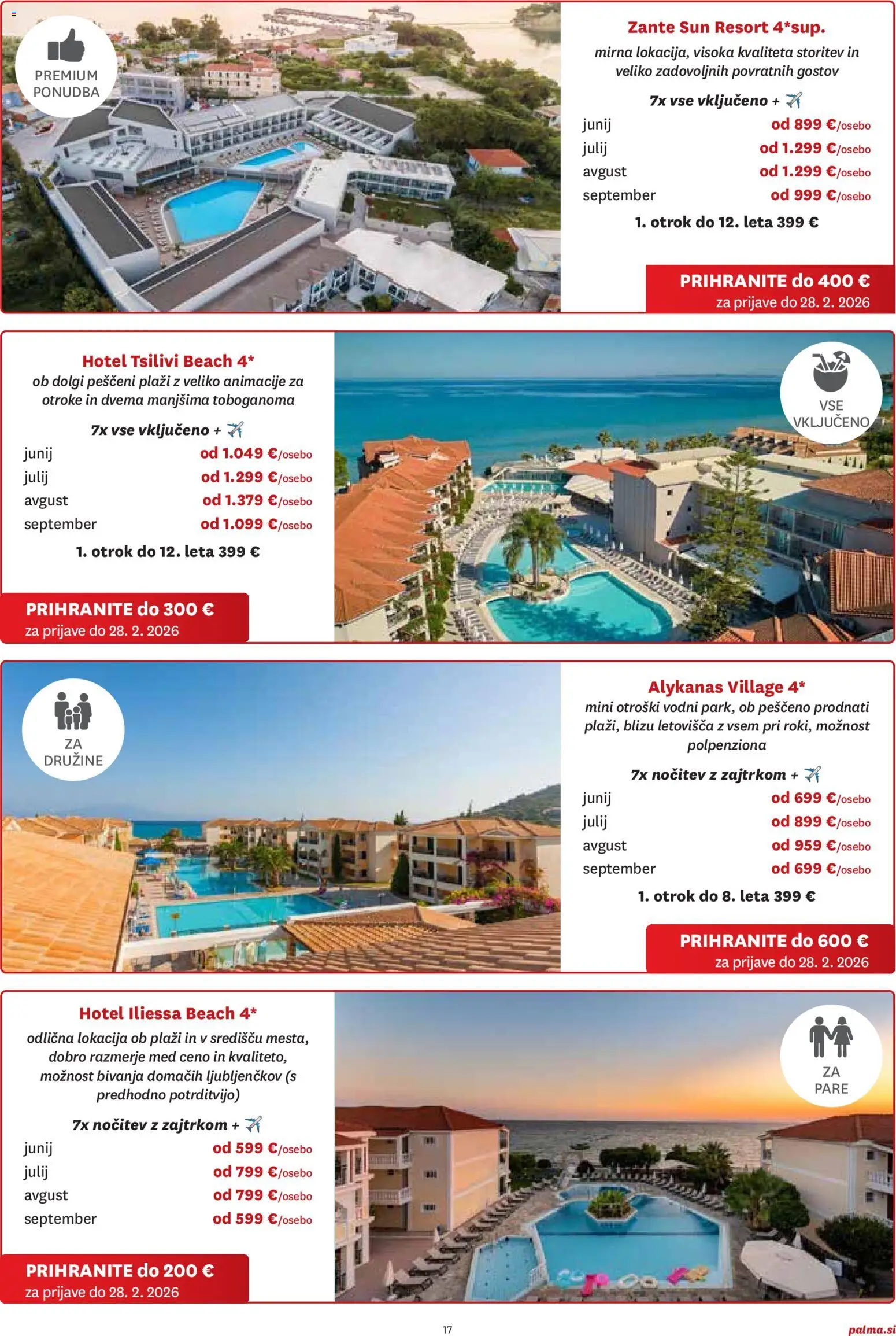 Novi Palma katalog ponudbe – veljaven od 01.01.2026 | Stran: 17