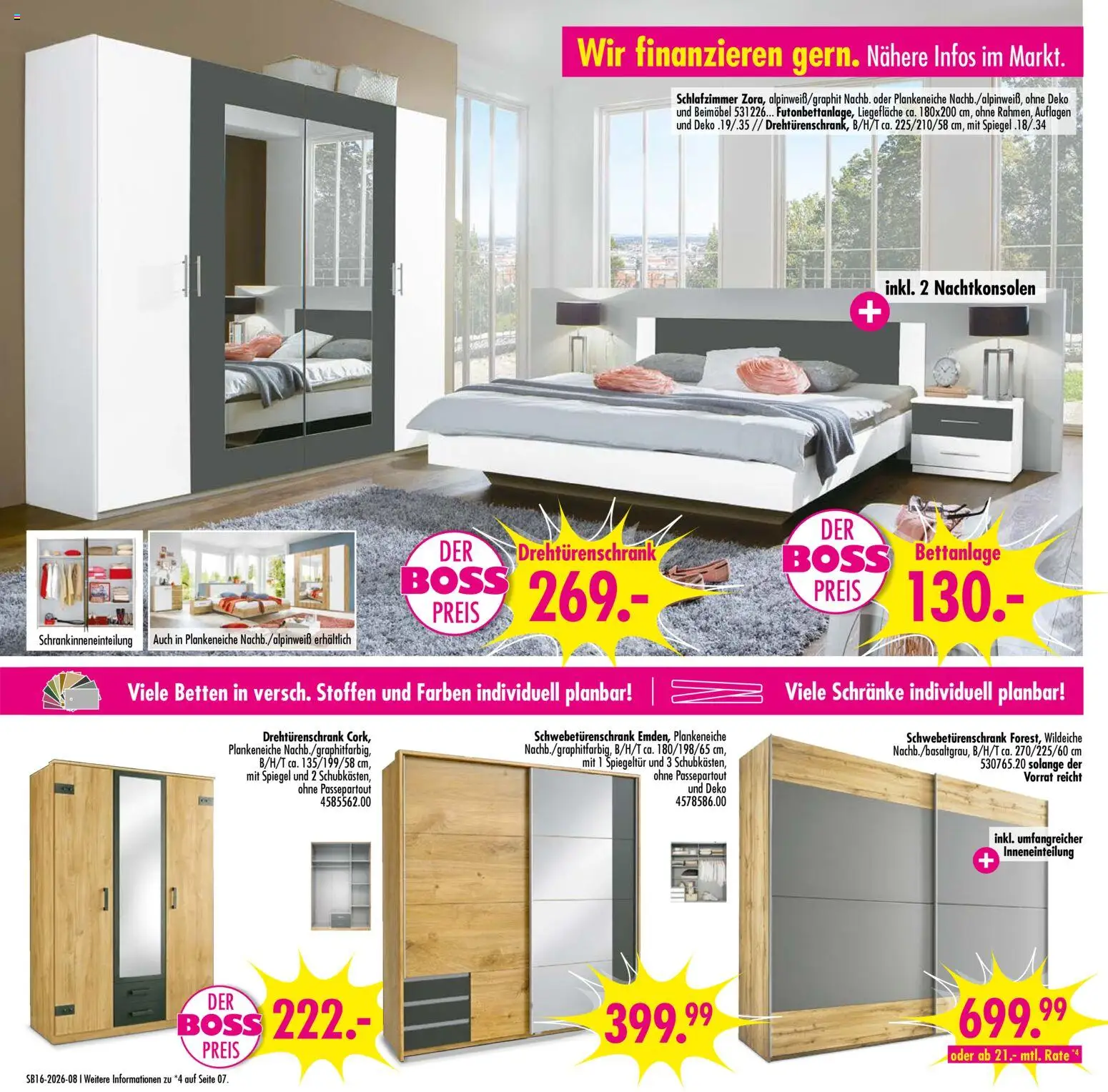 SB Möbel Boss Prospekt Alte Messe Leipzig – gültig ab 11.04.2026 | Seite: 8