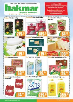14.11.2025 tarihinden itibaren geçerli olan Hakmar kataloğu önizlemesi