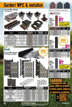 Ofertele Hornbach valabile de la 23.03.2026 | Pagină: 32 | Produse: Făină, Panou gard, Pește
