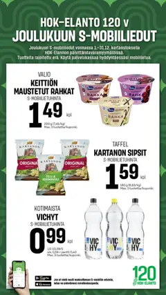 S-market-mainoslehti voimassa 01.12.2025 alkaen