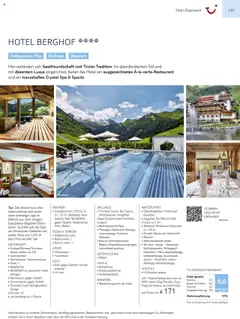 TUI Urlaub mit eigener Anreise 2025/26 ab 01.11.2025 gültig | Seite: 133 | Produkte: Babybett, Ski, Snowboard