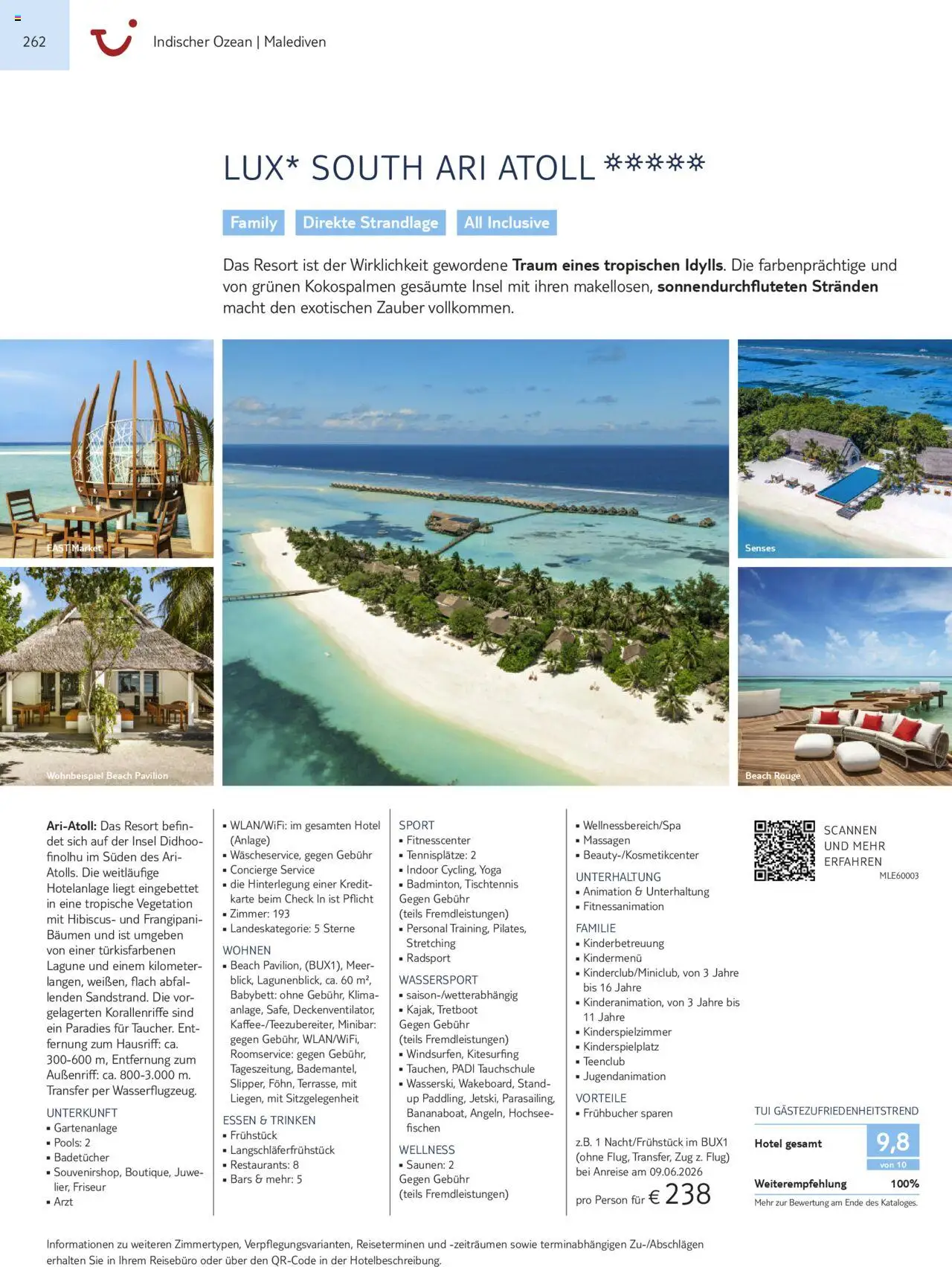 Aida - Asien, Afrika, Orient & Indischer Ozean 2025/26 – gültig ab 01.11.2025 | Seite: 262 | Produkte: Babybett, Rouge