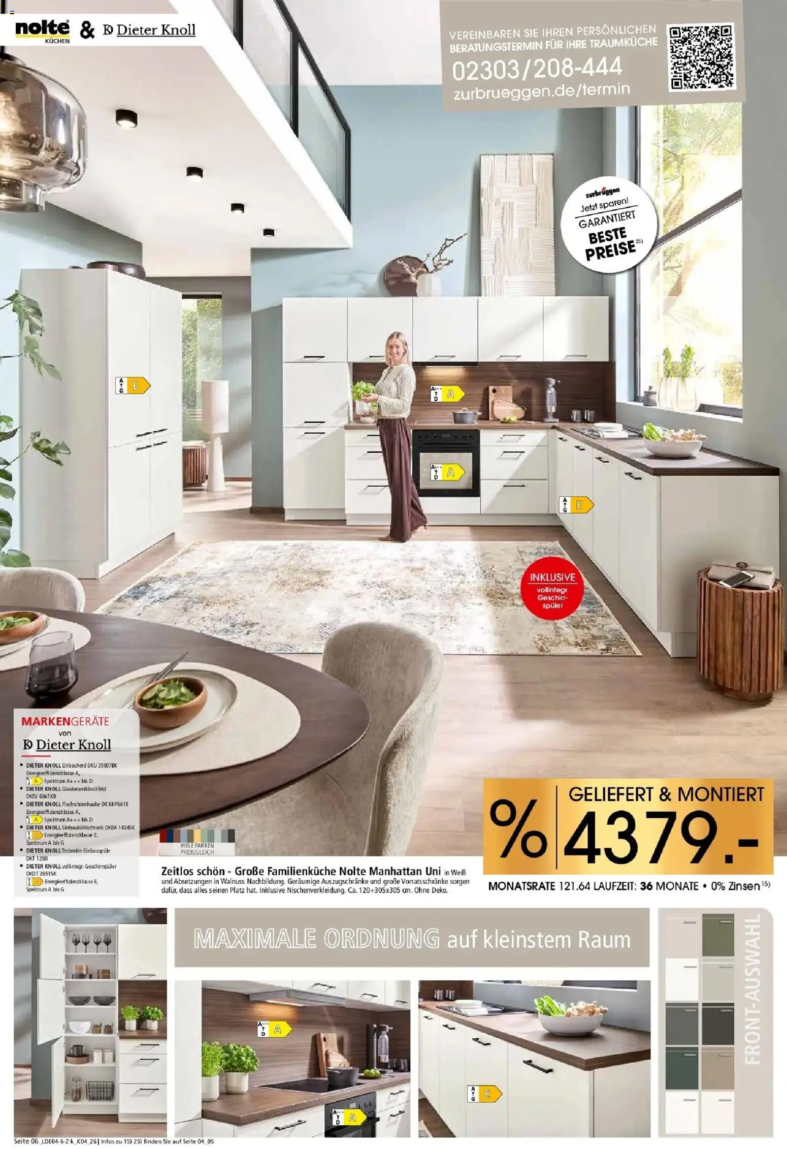 Zurbrüggen - Zurbrüggen: Küchen für ihr Zuhause – gültig ab 03.04.2026 | Seite: 6 | Produkte: Geschirrspüler, Kuchen