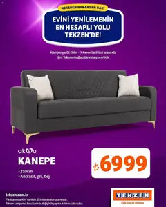 01.10.2025 tarihinden itibaren geçerli olan Tekzen kataloğu önizlemesi | Sayfa: 2