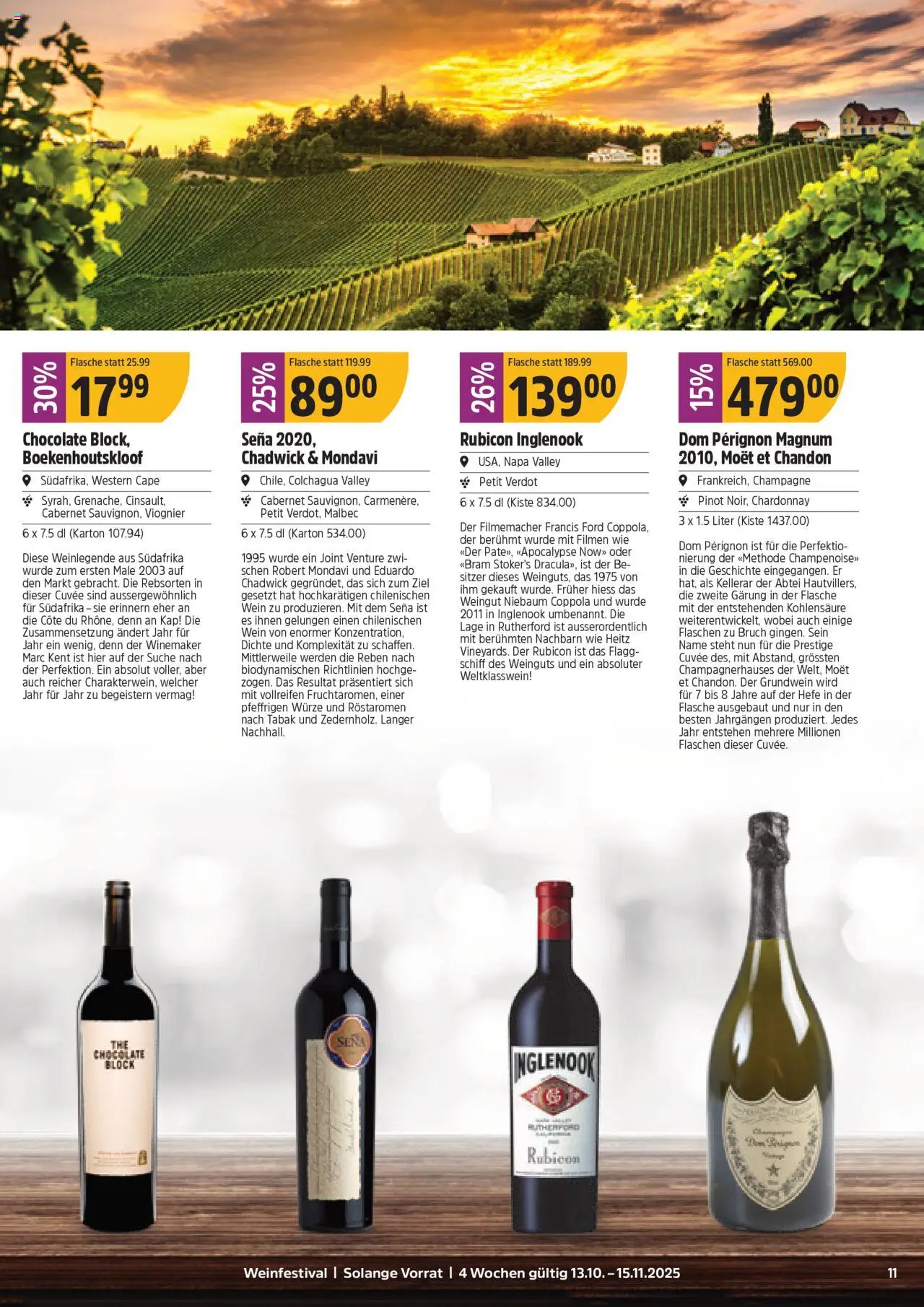 TopCC Aktionen Weinfestival – gültig ab 13.10.2025 | Seite: 11 | Produkte: En Kommode, Wein