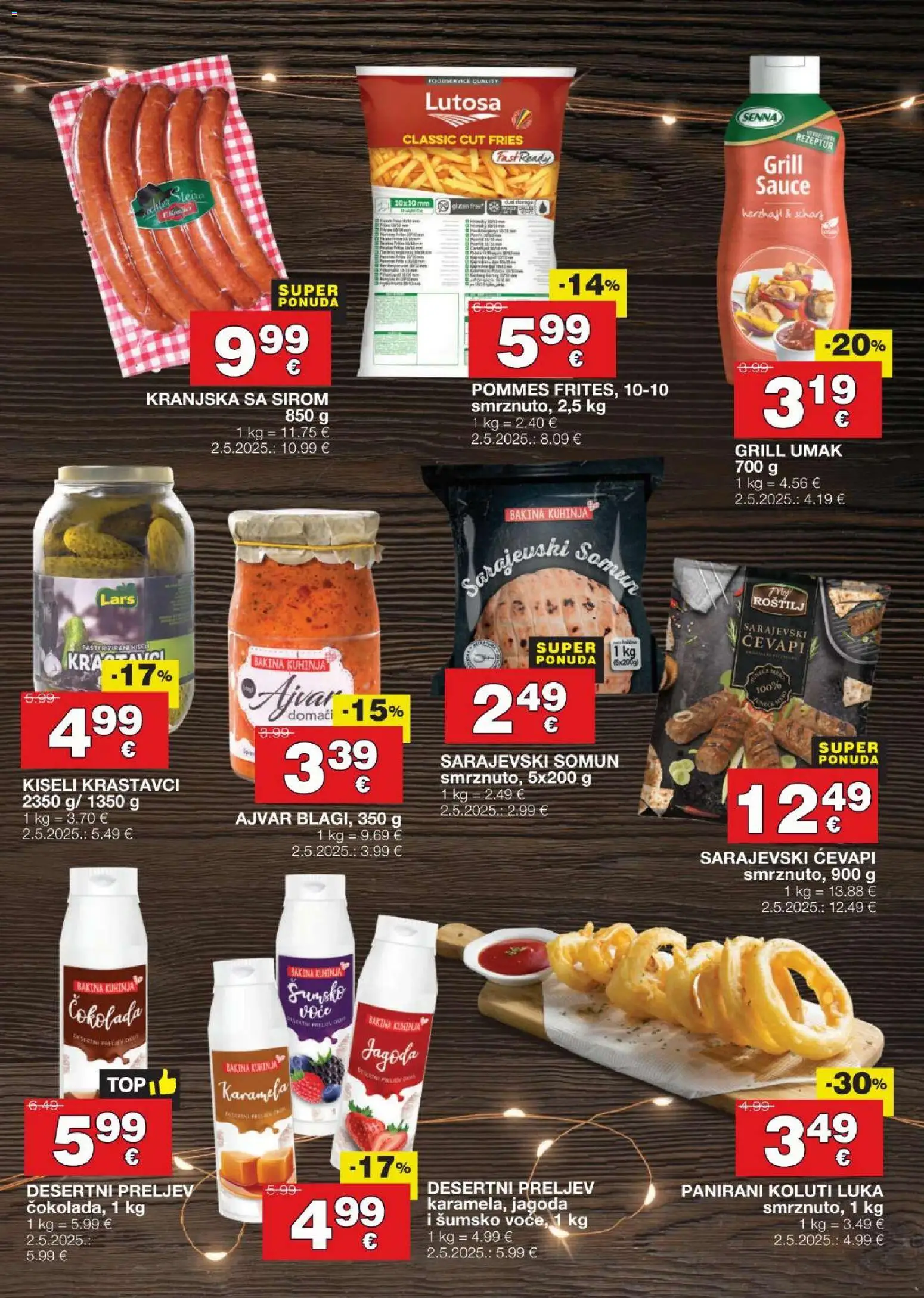 Stanić Diskont katalog | vrijedi od 11.12.2025 | Stranica: 3 | Proizvodi: Roštilj, Ajvar, Krastavci, Kiseli krastavci