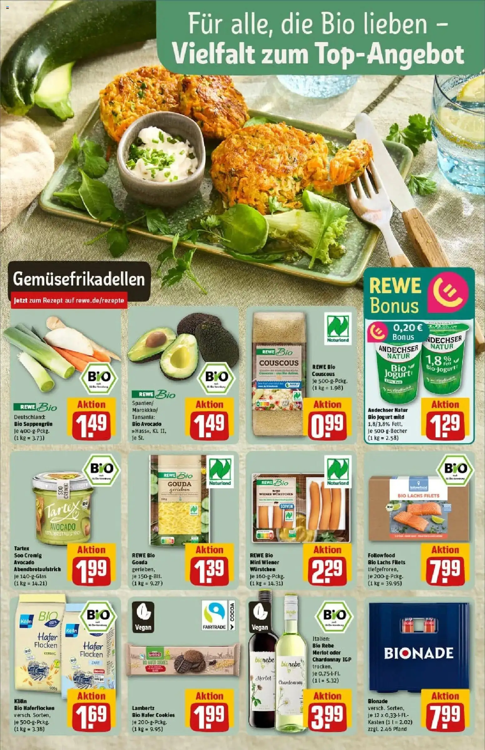 Rewe prospekt Alfter / Oedekoven	 – gültig ab 26.01.2026 | Seite: 23 | Produkte: Merlot, Gouda, Lachs, Flocken