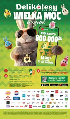 Pogląd oferty "Delikatesy Centrum gazetka" - ważna od 19.03.2026 | Strona: 5 | Produkty: Karta, Merci, Sprite, Warzywa