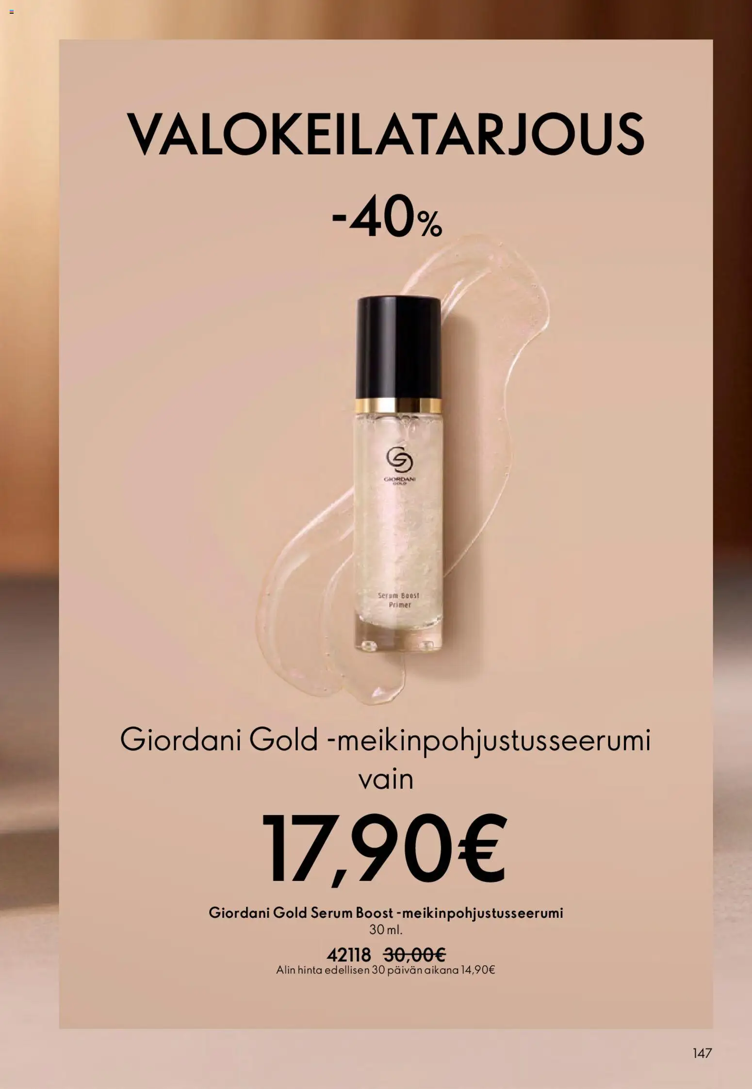 Oriflame - Esite 06 – voimassa 22.04.2026 alkaen | Sivu: 147