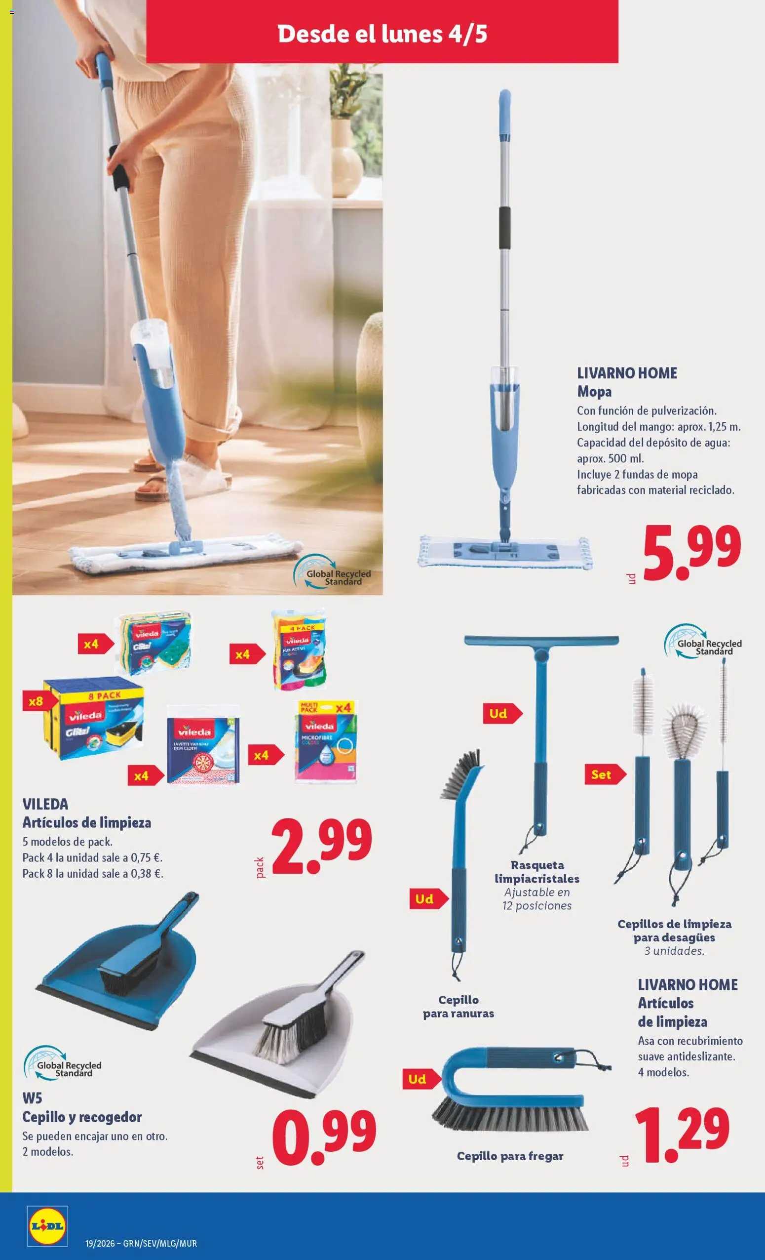 Lidl folleto de bazar │ válido desde el 04.05.2026 | Página: 18