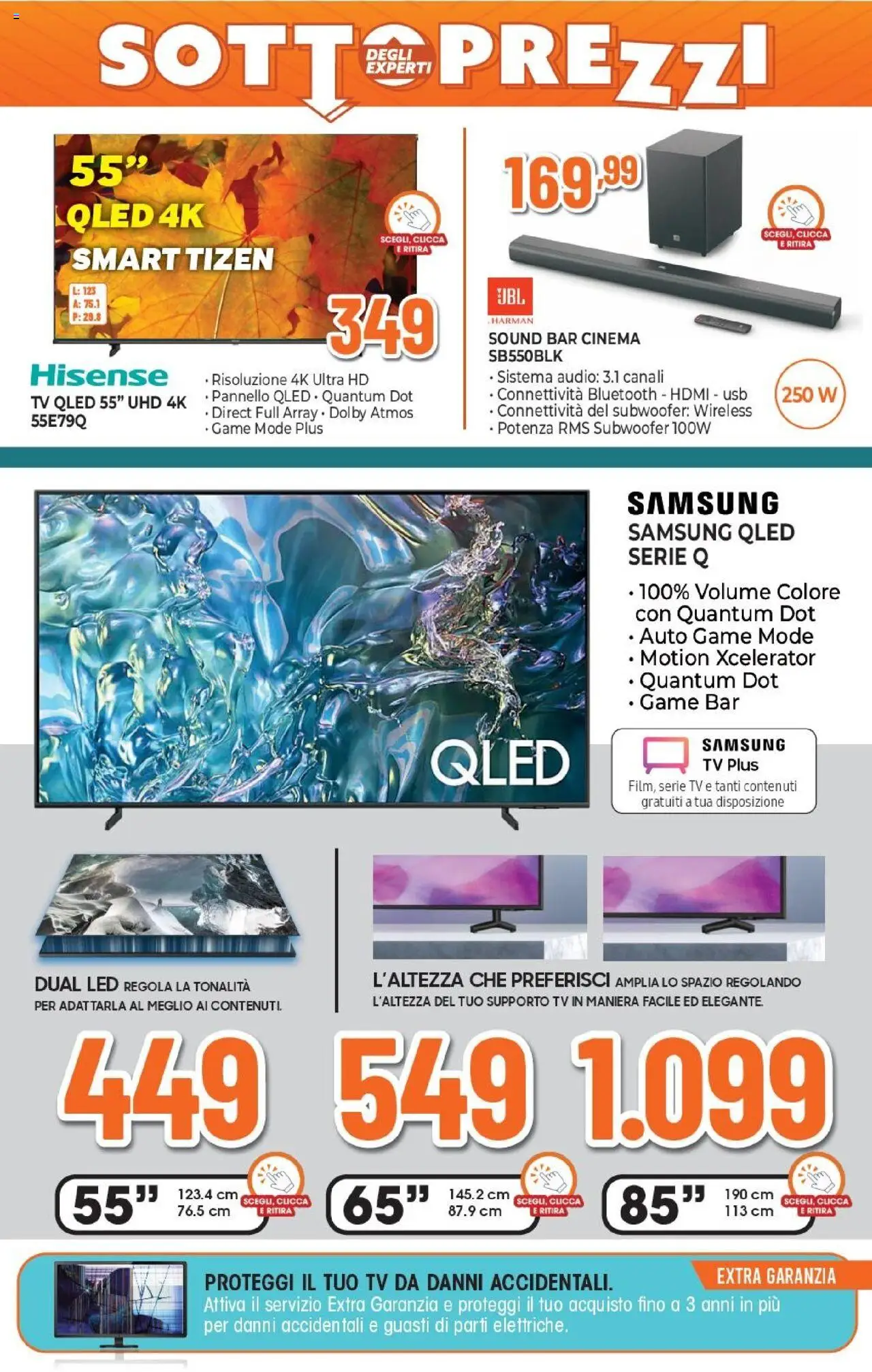 Volantino Expert del 02.10.2025 | Pagina: 11 | Prodotti: TV, Audio, USB, Samsung