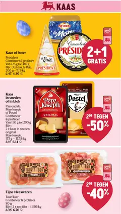 Delhaize folder week 13 - Voorbeeld van een folder van Delhaize, geldig van 26.03.2026 | Pagina: 18 | Producten: Brie, La, Boter, Kaas