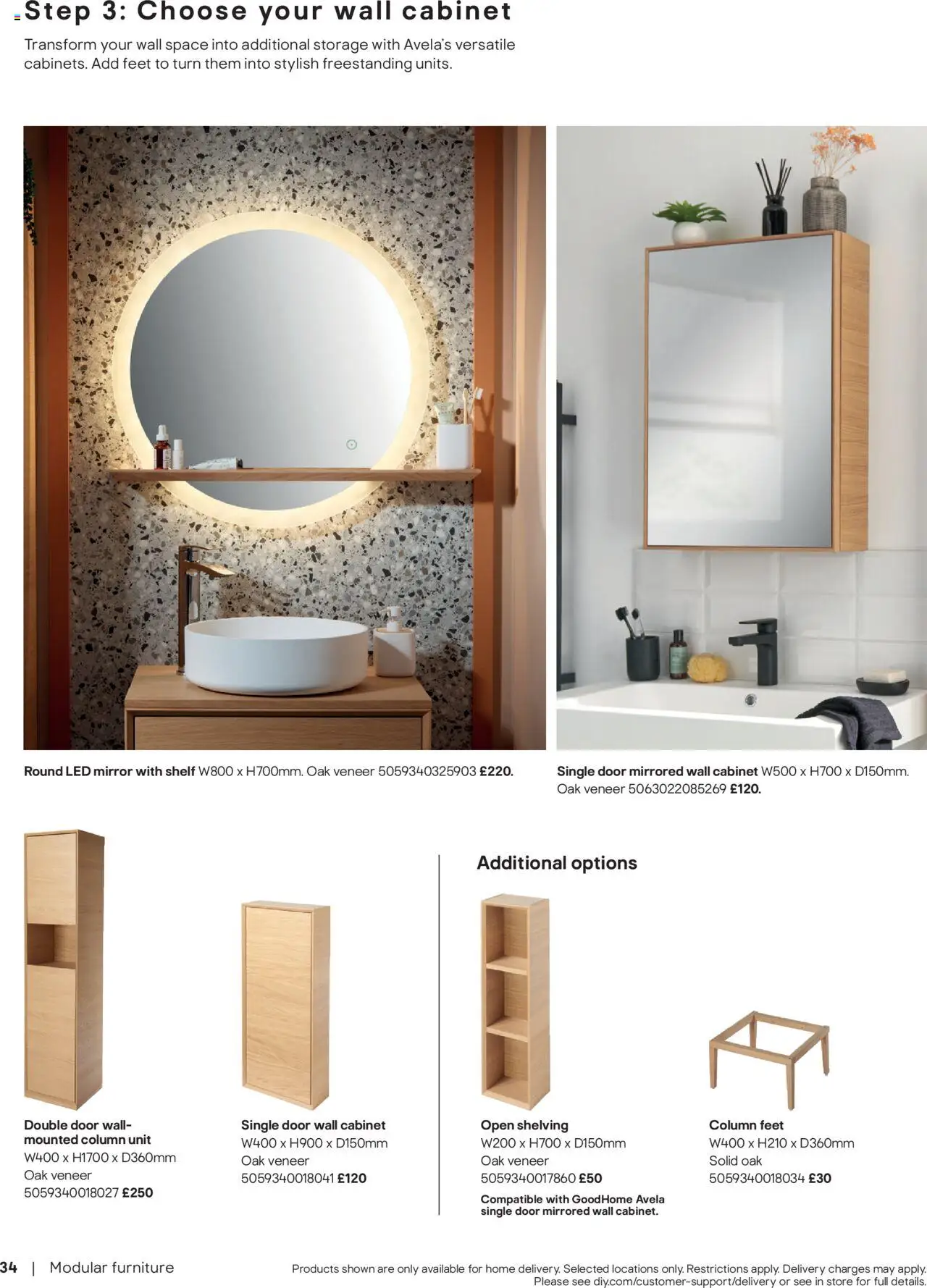  | Page: 34 | Products: Shelf, Mirror, Cabinet, Wall cabinet
