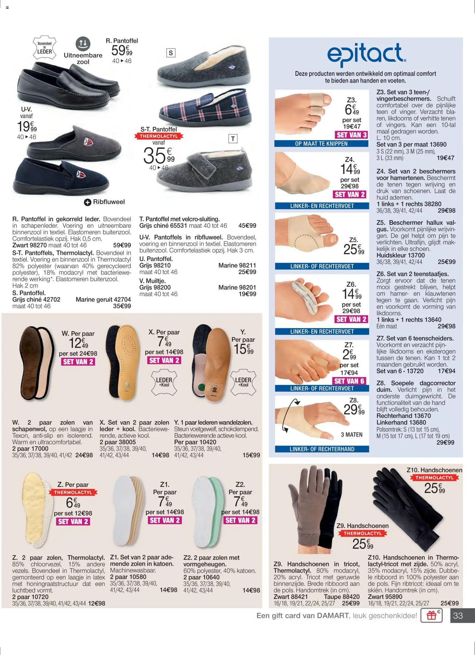 {H1} | Pagina: 33 | Producten: Handschoenen, Kool, Hamer, Kan