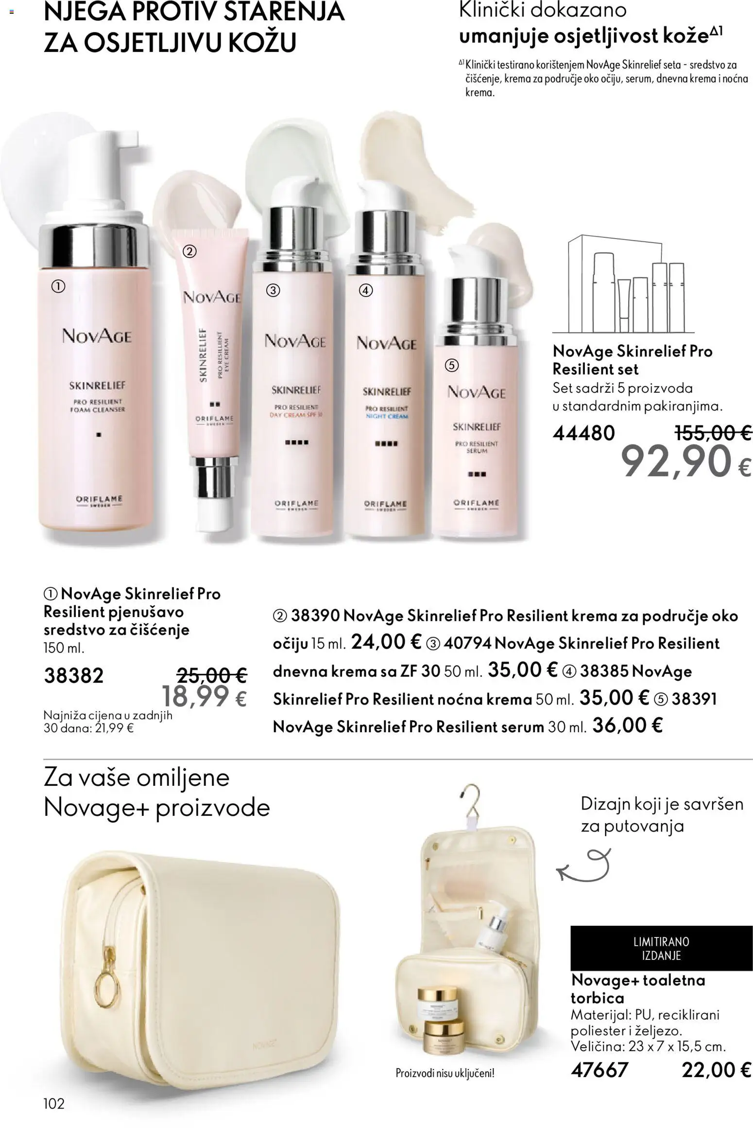 Oriflame katalog | vrijedi od 28.01.2026 | Stranica: 102 | Proizvodi: Noćna krema, Krema, Torbica