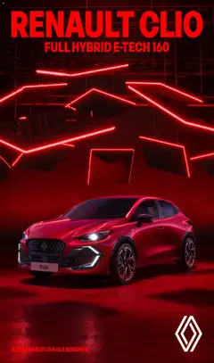 Renault Neuer Clio ab 01.10.2025 gültig