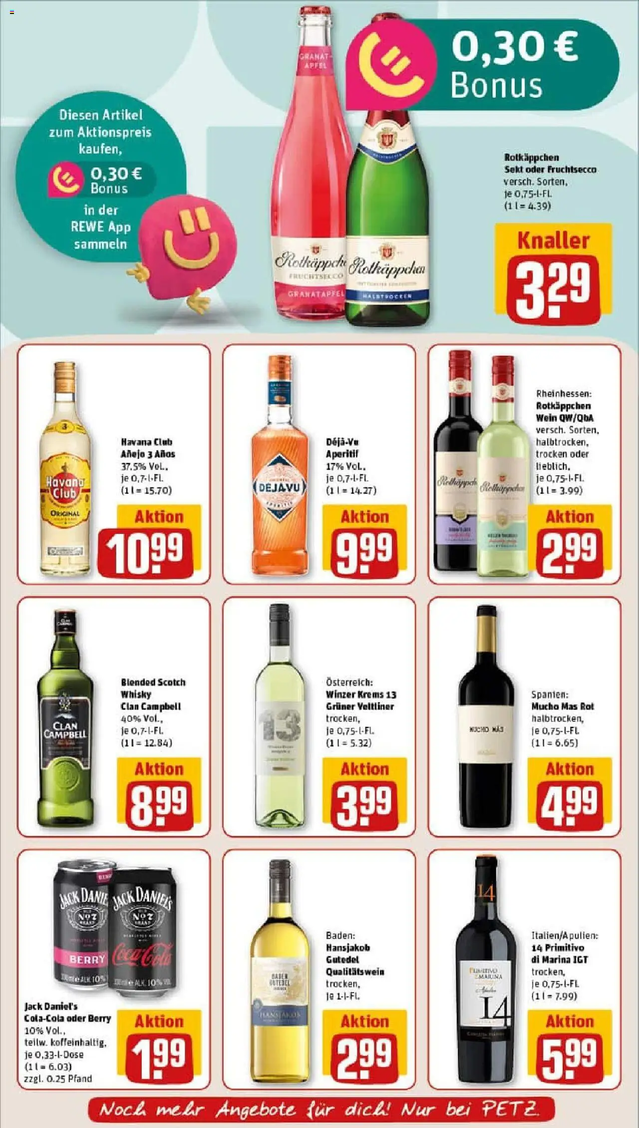 Rewe prospekt Pulsnitz	 - gültig ab dem 06.07.2025 | Seite: 17 | Produkte: Havana club, Whisky, Granatapfel, Coca cola