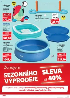 Kaufland leták - Chomutov od 30.07.2025 | Strana: 53 | Produkty: Síť, Bazén, Plachta