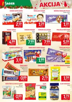 Jager katalog akcije – veljaven od 17.12.2025 | Stran: 10 | Izdelki: Bonboni, Slani krekerji, Vaflji, Cokolada