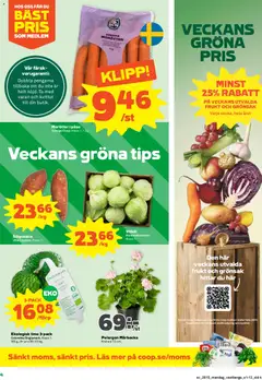 Coop Forum erbjudanden - Förhandsvisning av reklamblad från butik Coop Forum aktuell från 07.04.2026 | Sida: 4 | Produkter: Kruka, Vitkål, Sötpotatis, Lime