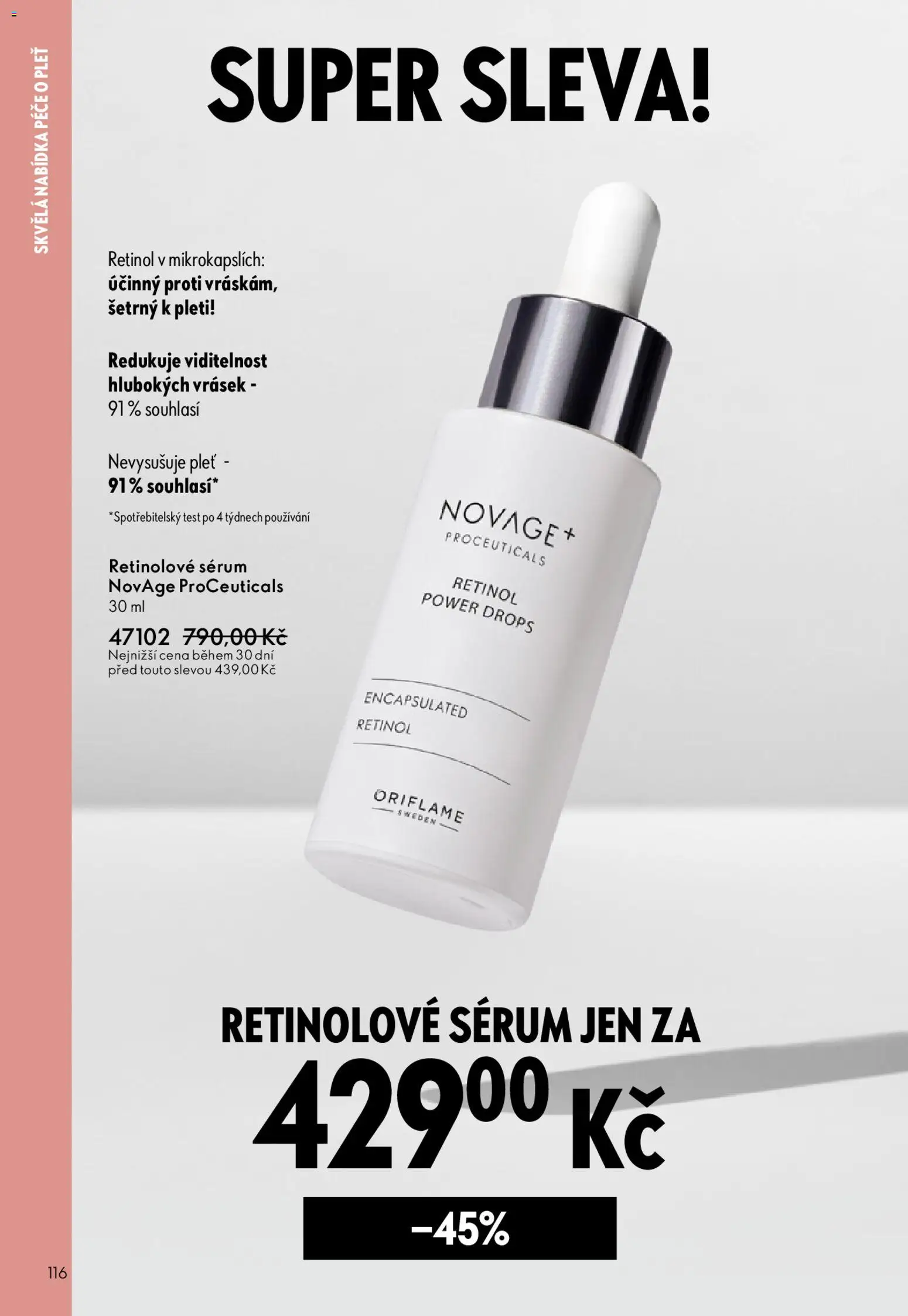 Oriflame katalog č. 04/2026 od 04.03.2026 | Strana: 116 | Produkty: Test, Sérum