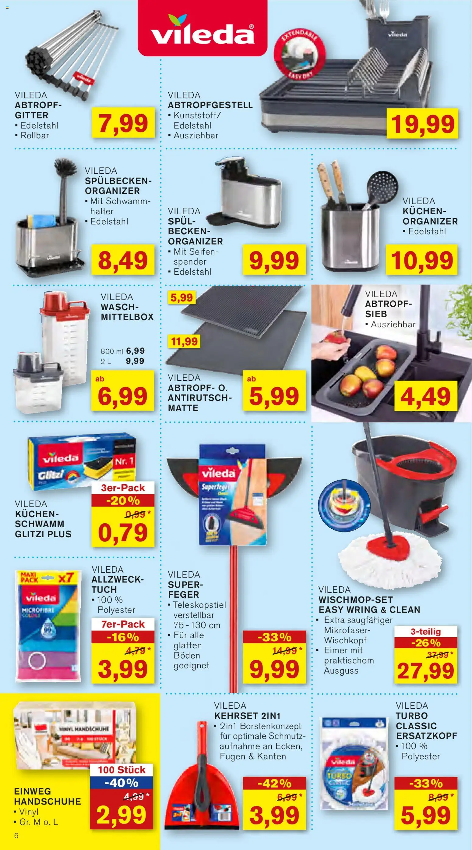 KODi Prospekt 	 – gültig ab 15.12.2025 | Seite: 6 | Produkte: Kuchen, Handschuhe