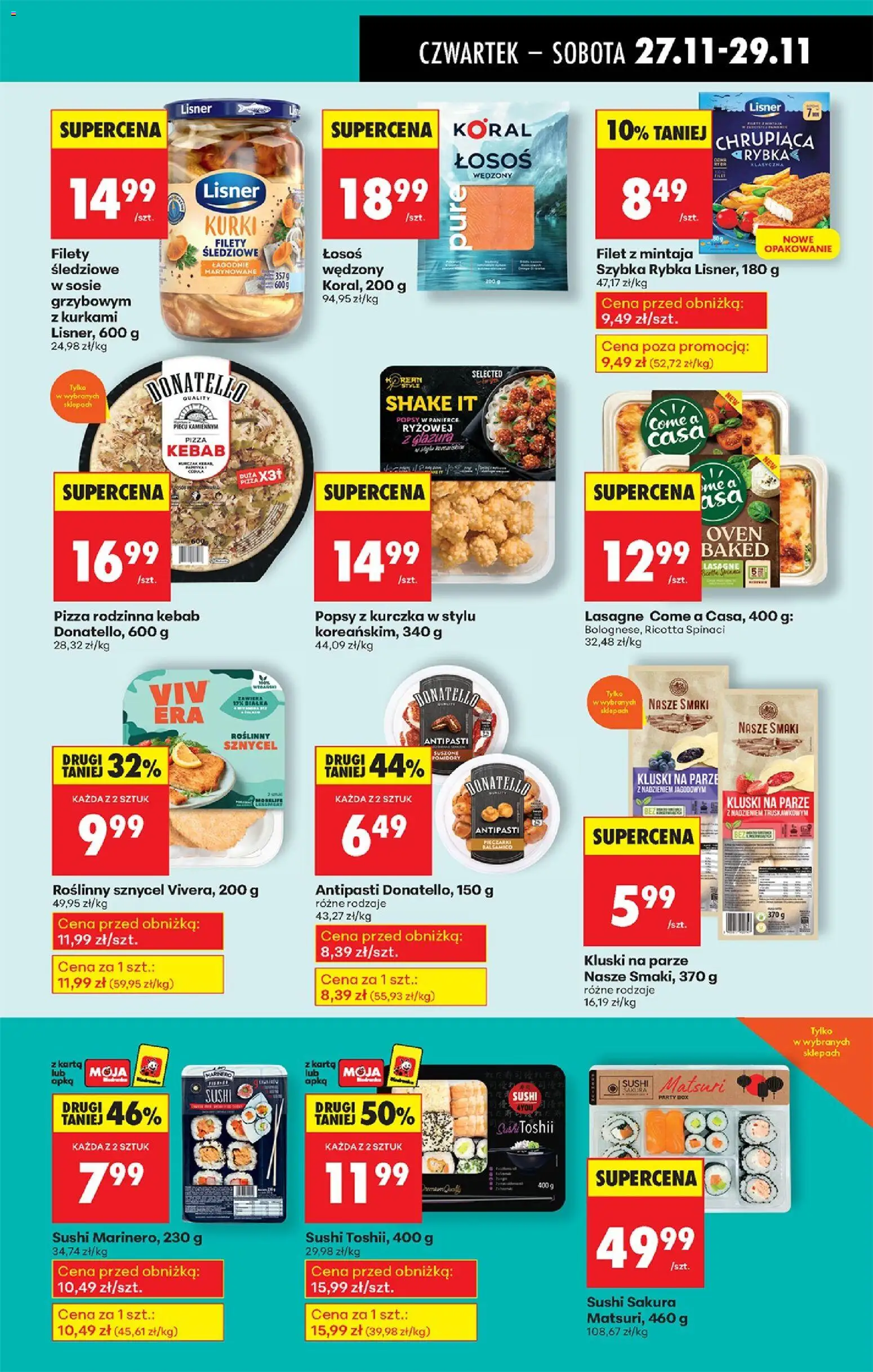 Biedronka Black Friday od 27.11.2025 | Strona: 31 | Produkty: Karta, Pieczarki, Suszone pomidory, Pizza