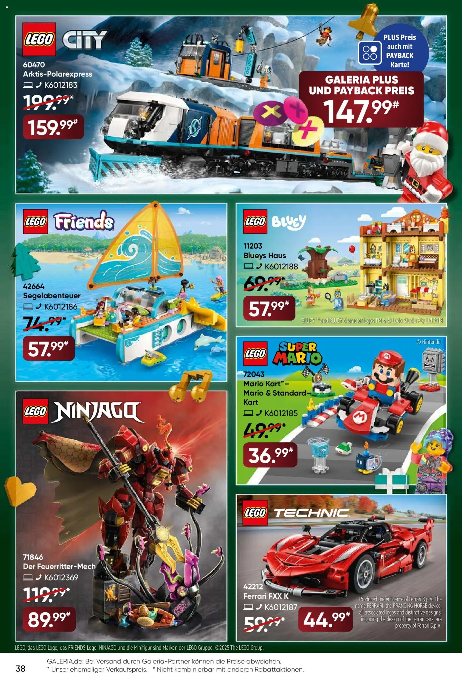 Galeria Karstadt Kaufhof Prospekt 	 – gültig ab 17.12.2025 | Seite: 38