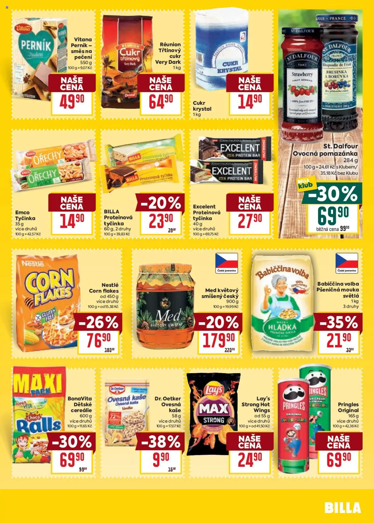 Billa Velký leták od 11.06.2025 | Strana: 19 | Produkty: Pistácie, Proteinová tyčinka, Protein bar, Pomazánka