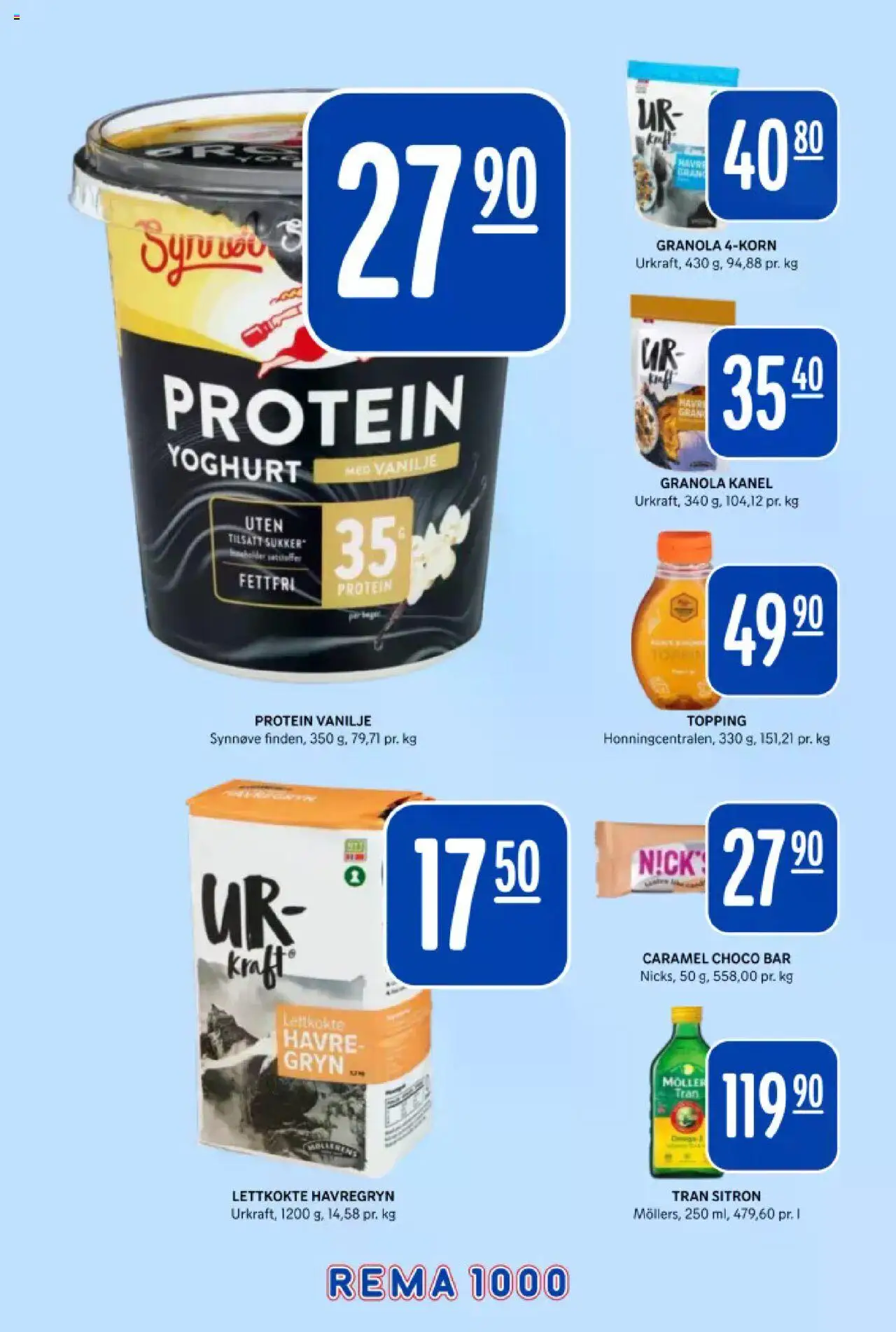  | Side: 18 | Produkter: Yoghurt, Havregryn, Sukker, Granola