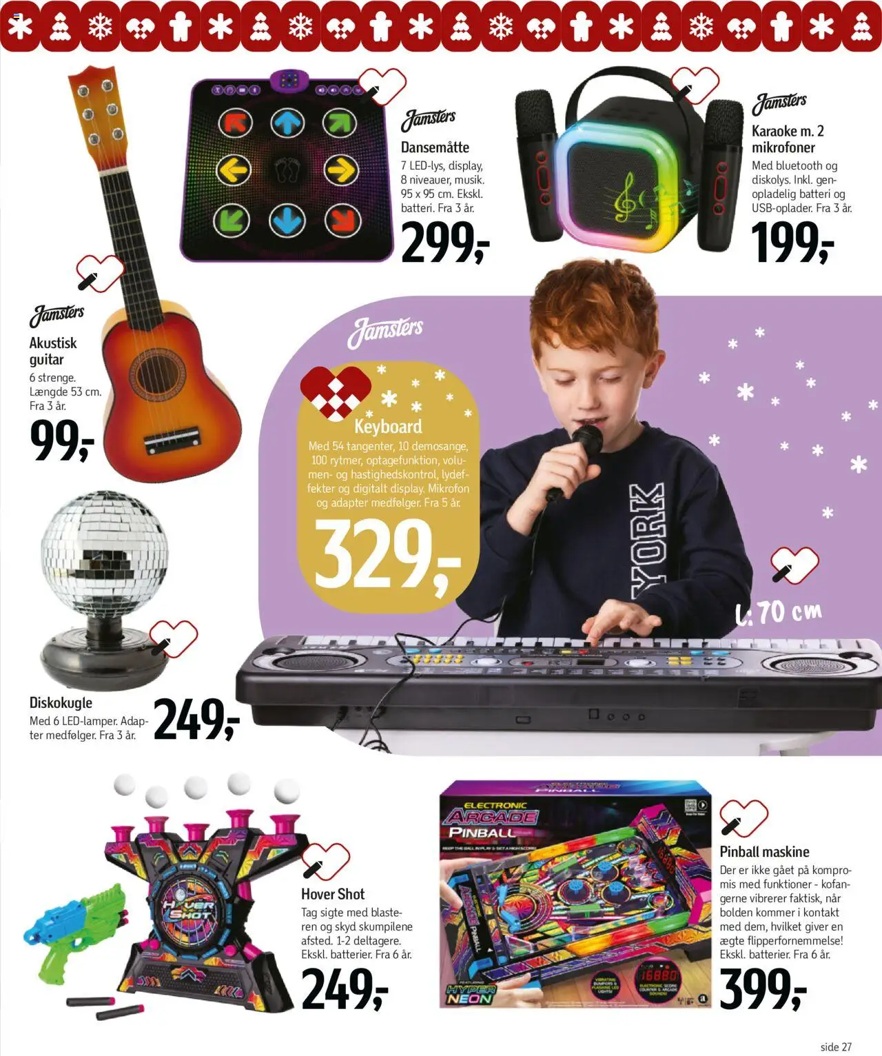 Føtex tilbudsavis – gyldig fra 13.10.2025 | Side: 27 | Produkter: Mikrofon, Batteri