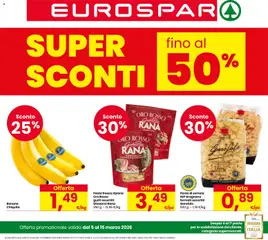 Anteprima del volantino Eurospar volantino valido a partire dal 05.03.2026